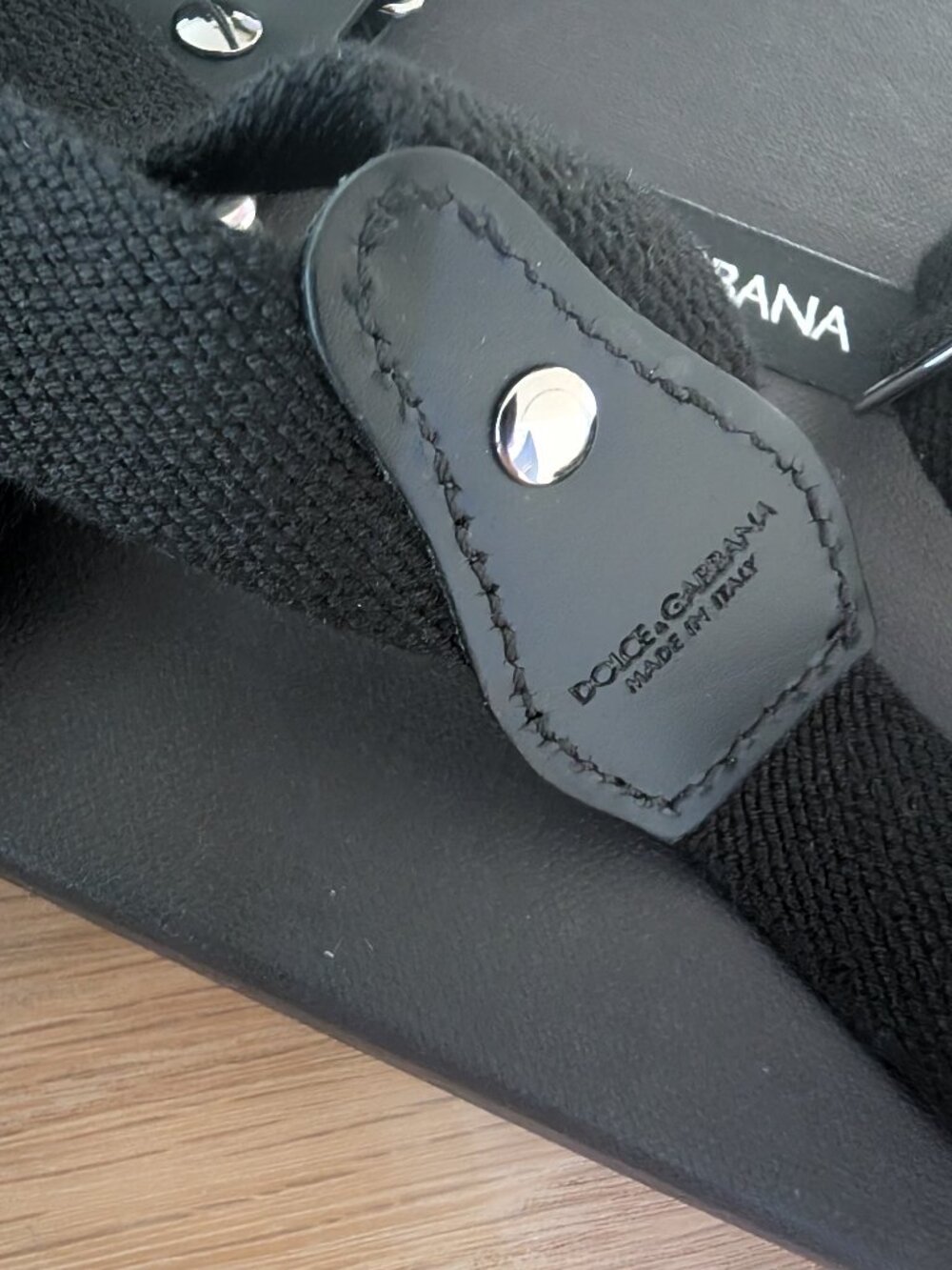 Dolce and Gabbana suspenders brace